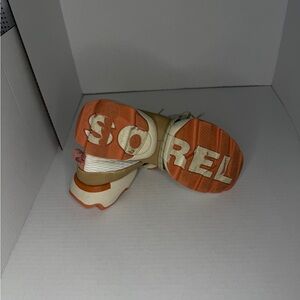 Sorel Women's Kinetic Impact Lace Sneakers - Sea Salt and Stone Green